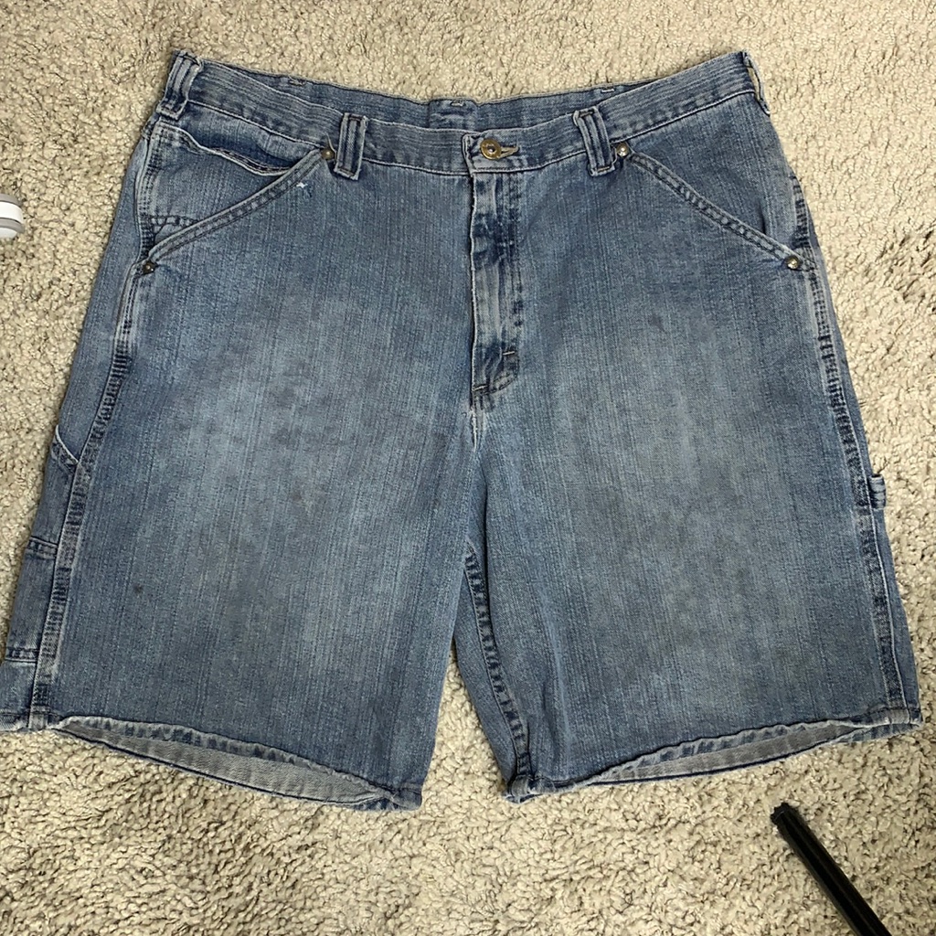 Lee Dungaree Jean Shorts Sold As Is